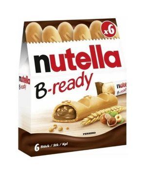 Батончики Nutella B-ready с шоколадно-ореховой начинкой 132 грамма 029896 фото