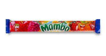 Конфеты жевательные Mamba Fruit 4 вкуса (клубника, апельсин, вишня, малина) 106 грамм 201688 фото