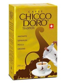 Молотый кофе Chicco D'oro Тradition 100% арабіка  250 грамм 01252 фото