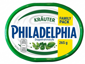 Сыр филадельфия Philadelphia Kr&auml;uter с зеленью 265 грамм 114152 фото