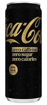 Напій Coca-Cola Zero Sugar Caffeine-Free без цукру і без кофеїну 330 мл 02776 фото