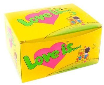 Жувальна гумка Love is ... кокос-ананас блок (100 шт) 016897 фото