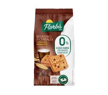 Печенье  Florbu без сахара с шоколадом  310 грамм 00180 фото