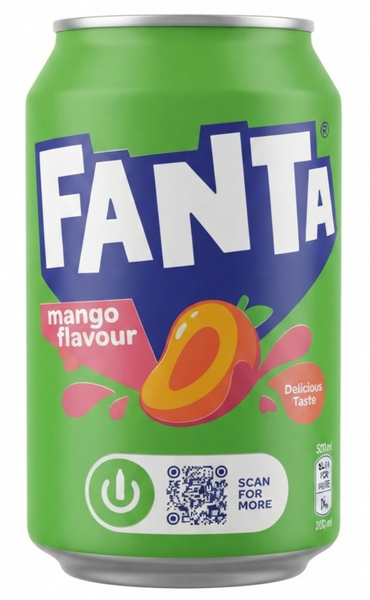 Напиток Fanta Mango со вкусом манго 330 мл 0055 фото