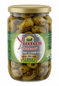Оливки на гриле Yunus 650 грамм 00108 фото