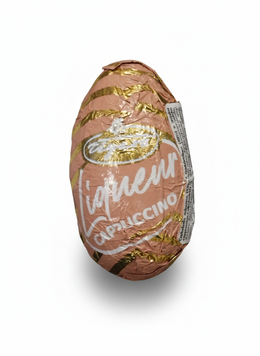 Конфетка-яйцо Figaro Liqueur Cappucino с ликером со вкусом капучино из темного шоколада 27,5 грамм 29656 фото