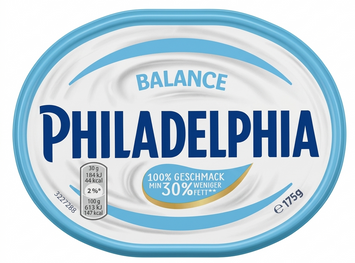 Сыр филадельфия Philadelphia Balance на 30% с пониженным содержанием жира 175 грамм 114181 фото