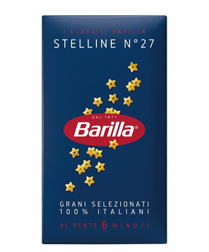 Макароны Barilla Stelline N&deg;27 в форме звездочек 500 грамм 02172 фото