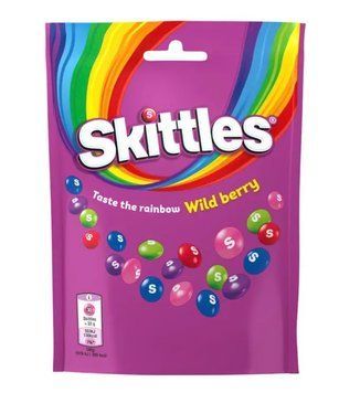 Драже Skittles wild berry 136 грам 02422 фото