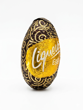 Конфетка-яйцо Figaro Liqueur Egg с яичным ликером из темного шоколада 27,5 грамм 29658 фото