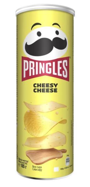 Чипсы Pringles Cheesy Cheese со вкусом сыра 165 грамм 00146 фото