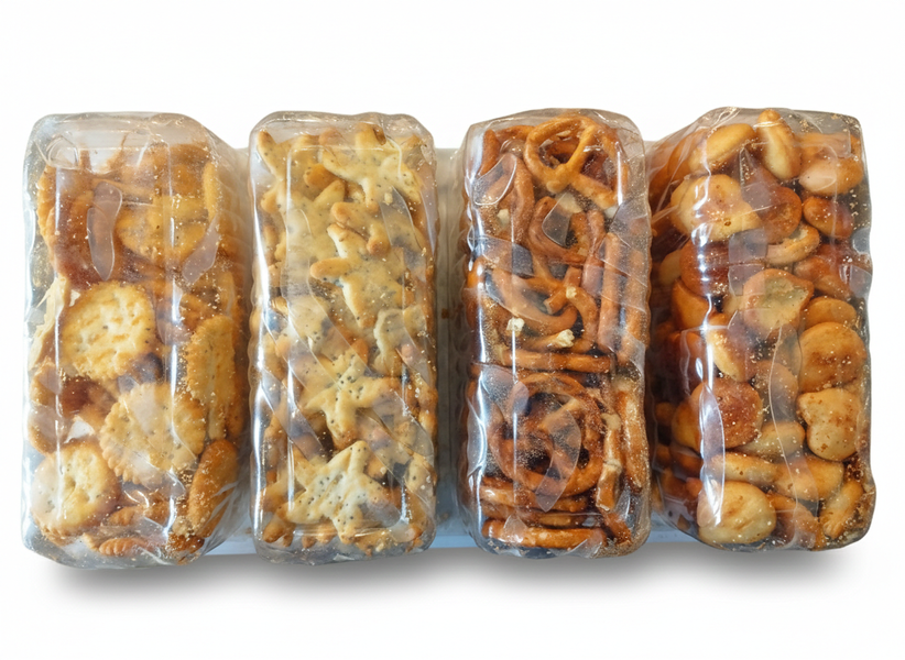 Мікс з 4 видів різних снеків від Snack Day 250 грам 128833 фото
