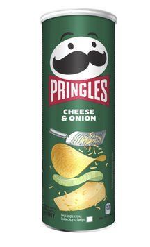 Чипсы Pringles Cheese & Onion со вкусом сыра и лука 165 грамм 02194 фото