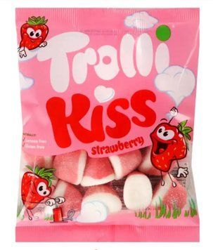Желейные конфеты Kiss Strawberry 150 грамм 1622 фото