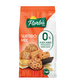 Печенье  Florbu без сахара микс вкусов 270 грамм 02269 фото