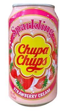 Напиток Chupa Chups клубника со сливками 345 мл 00138 фото