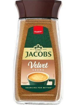 Кофе растворимый Jacobs Velvet Crema 100 грамм 1409 фото