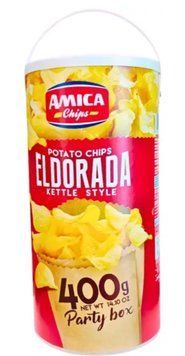Чипси картопляні Amica Chips Eldorada Kettle Style обсмажені в котлі 400 грам 12871 фото